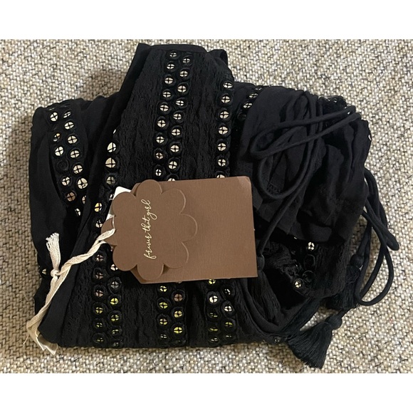 Anthropologie Sequined V-Neck Tank NWT SZ XL & L - Picture 11 of 14